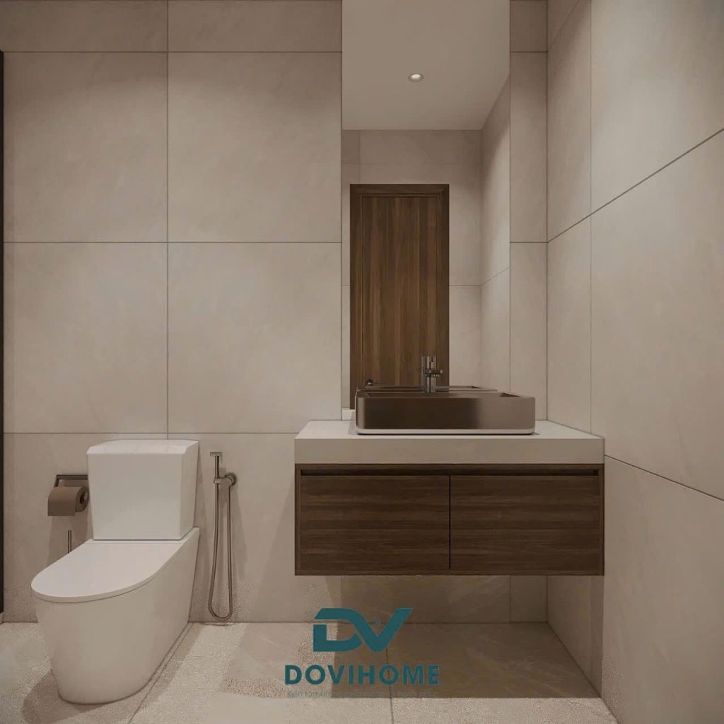 Thiết kế nội thất phòng tắm sang trọng