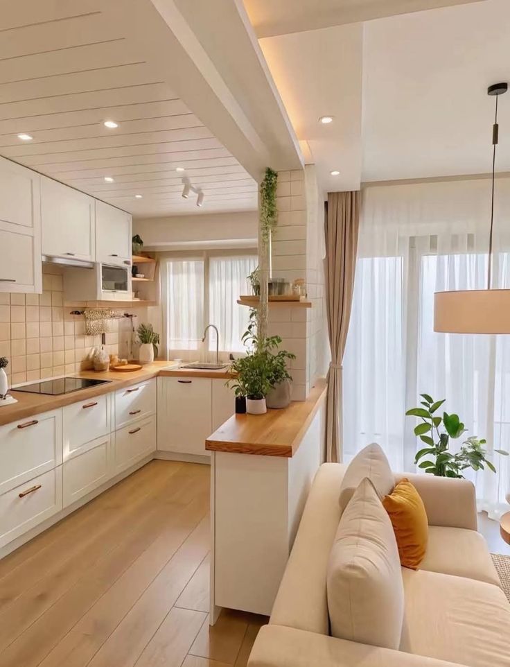 Thiết kế nội thất không gian bếp phong cách Bắc Âu