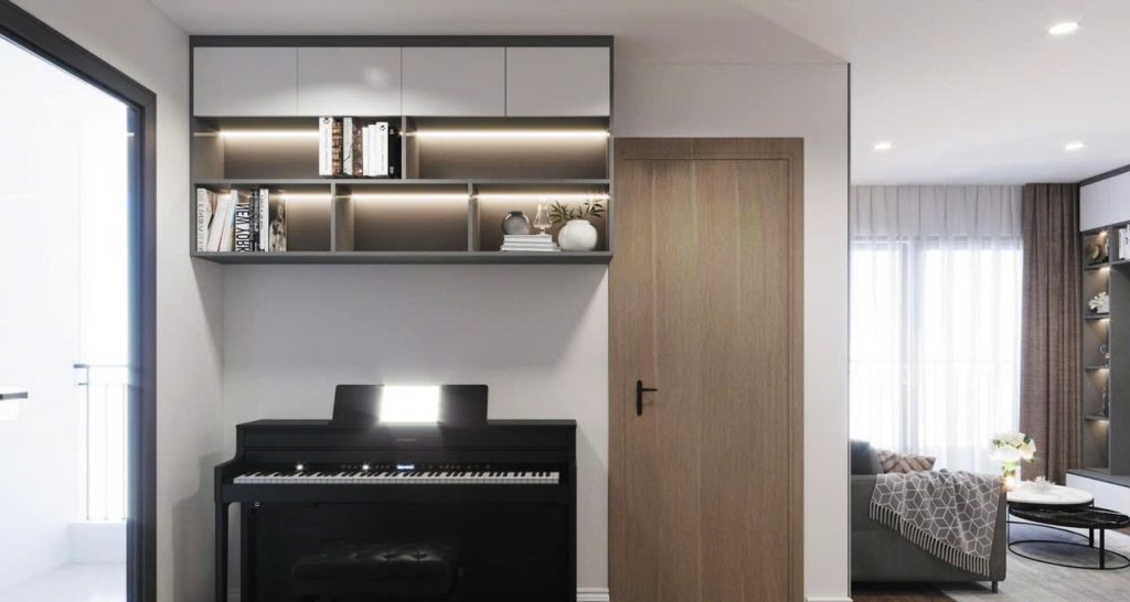 Không gian lô gia + 1 Hiện đại 