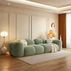 Ghế sofa bọc vải Jelly 94,49''