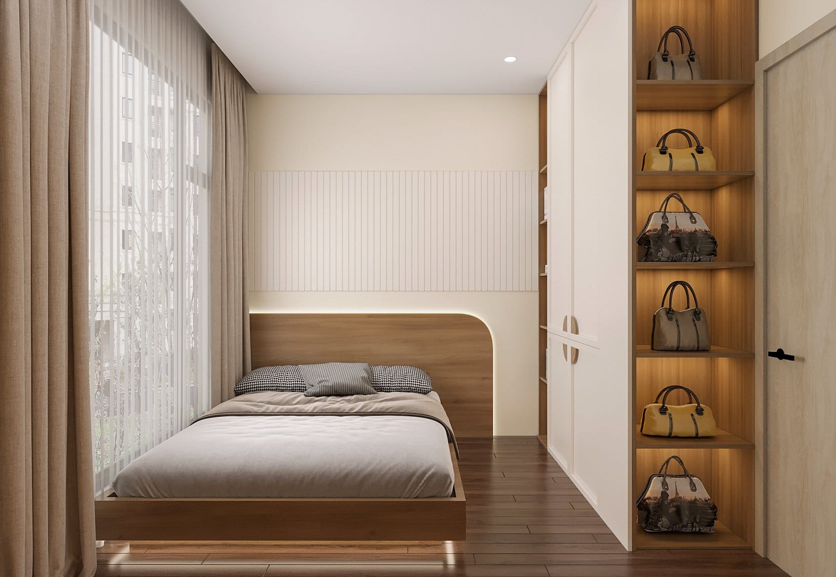 Thiết kế phòng ngủ nhỏ diện tích 10m2