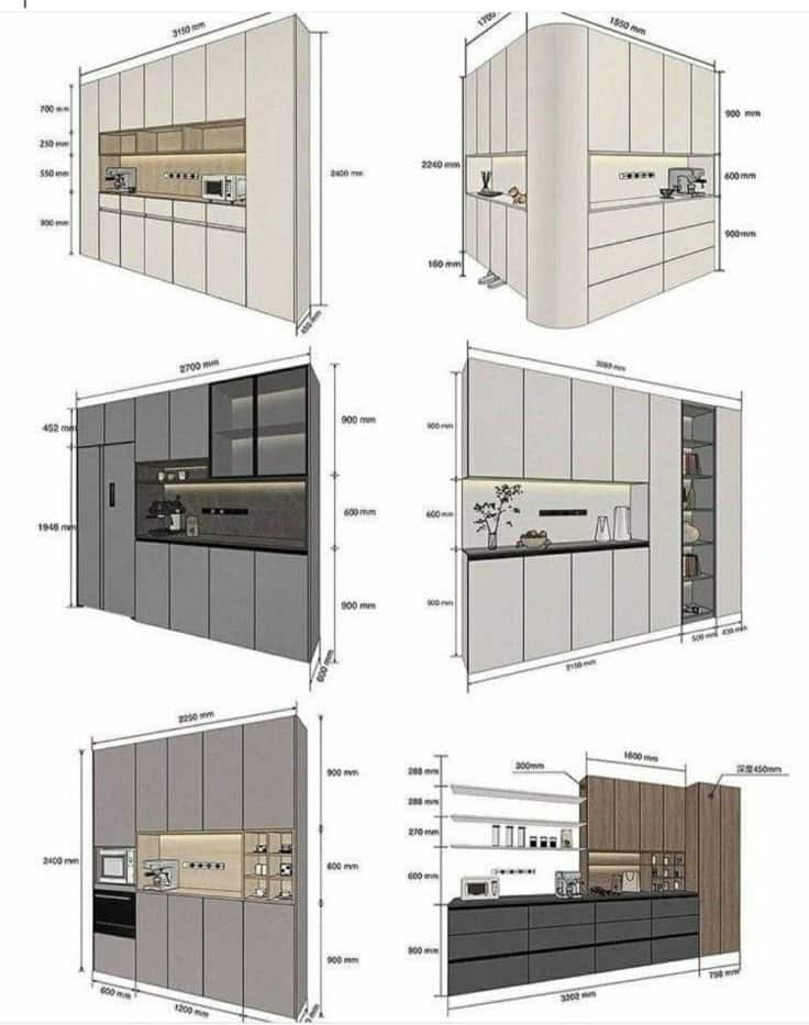 Bản thiết kế nội thất tủ cho căn hộ