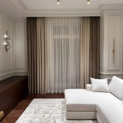 Rèm cửa 2 lớp ngăn sáng, hiện đại, sang trọng