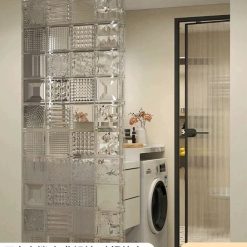 Gạch kính pha lê, mờ làm vách ngăn