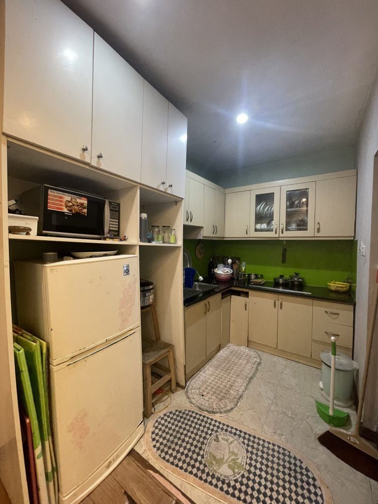 Thực trạng căn bếp đã bị xuống cấp